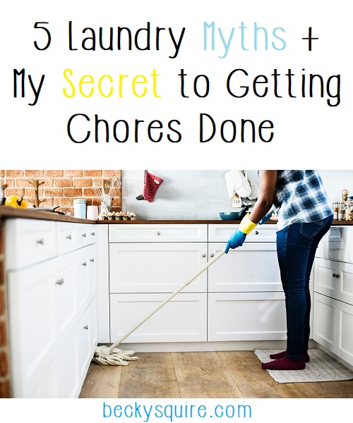 laundry myths chores
