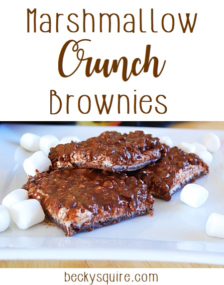 marshmallow brownies