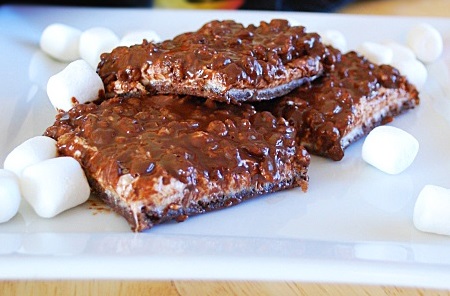 marshmallow brownies