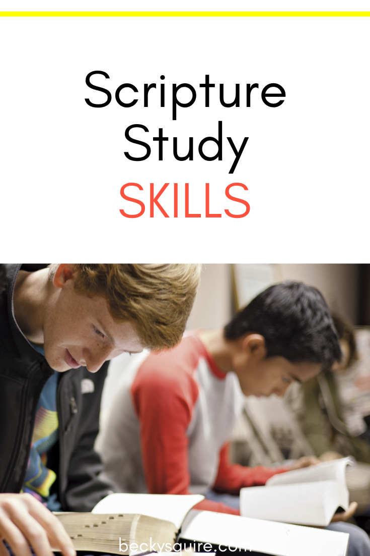 scripture study skills