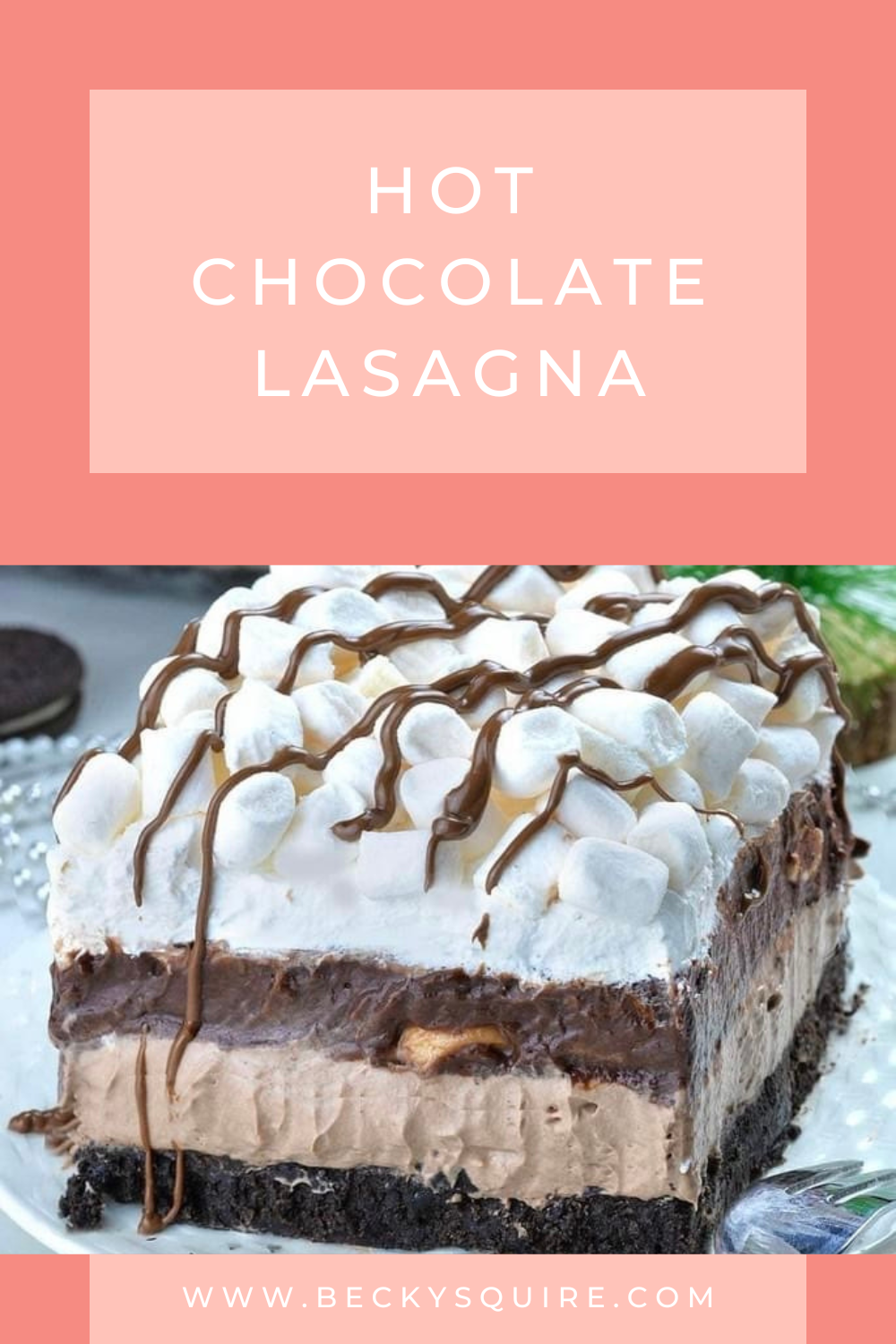 hot chocolate lasagna