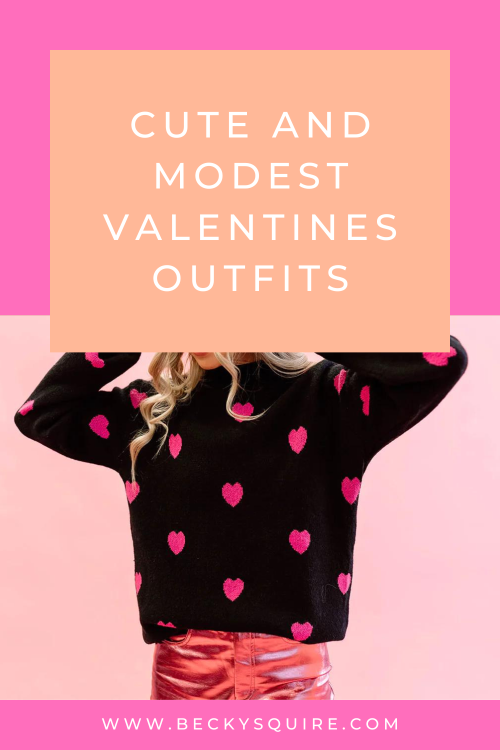 cute and modest valentines outfits