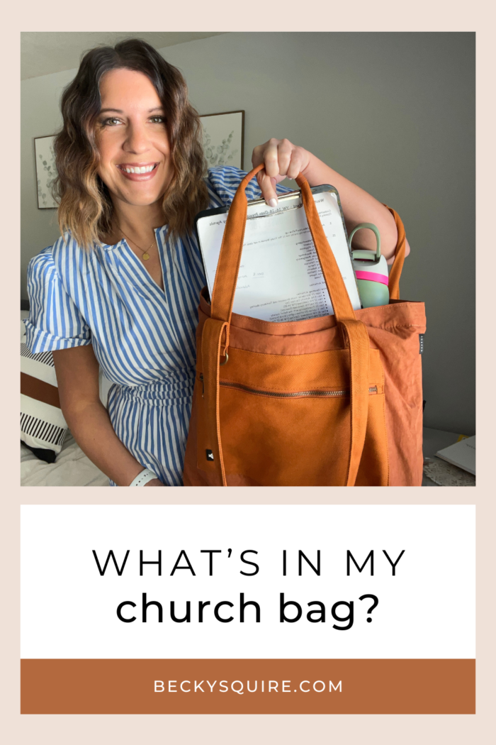 church bag