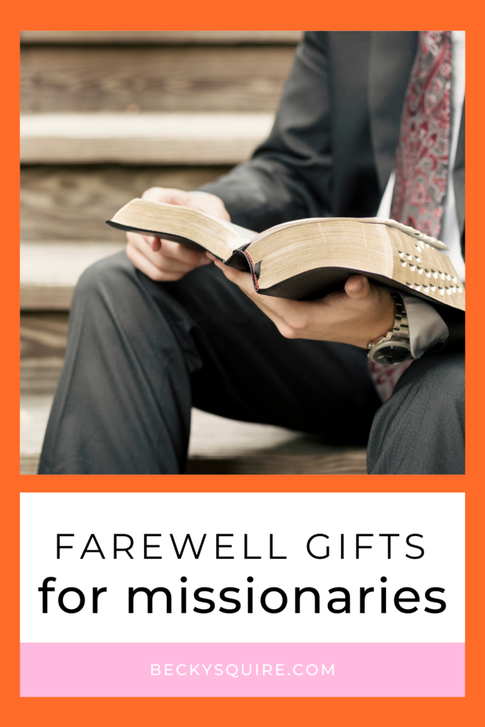 farewell gifts for missionaries
