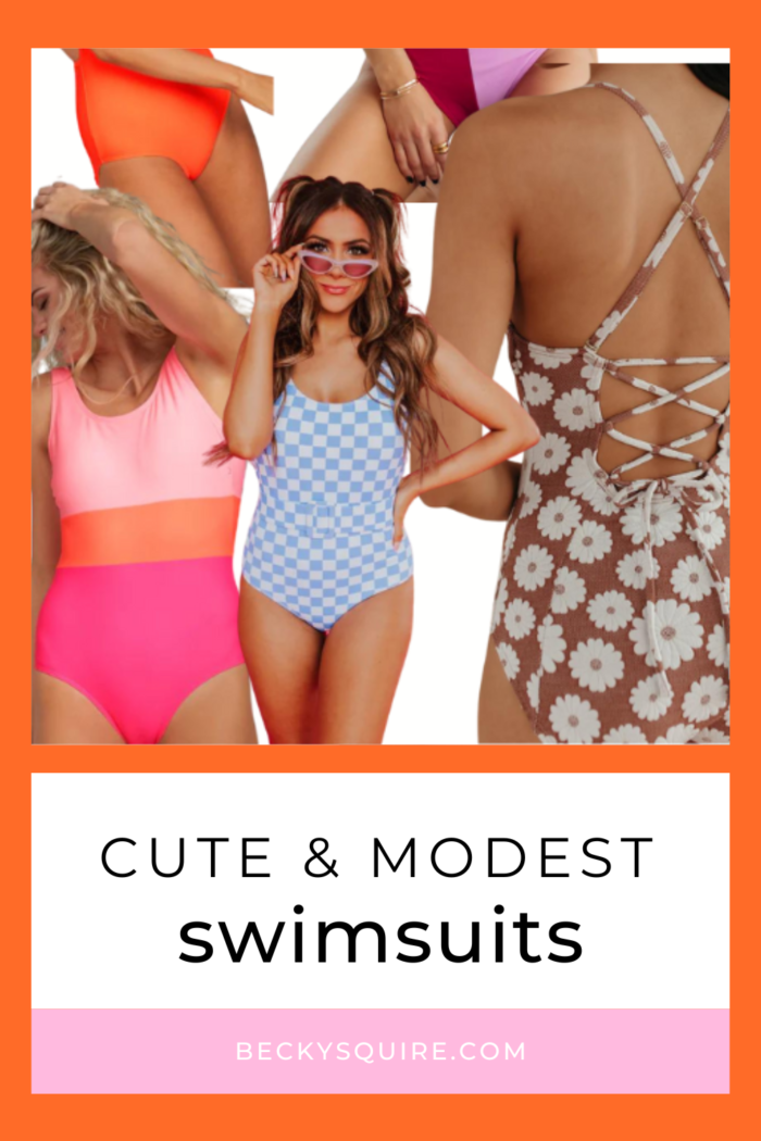 cute and modest swimsuits