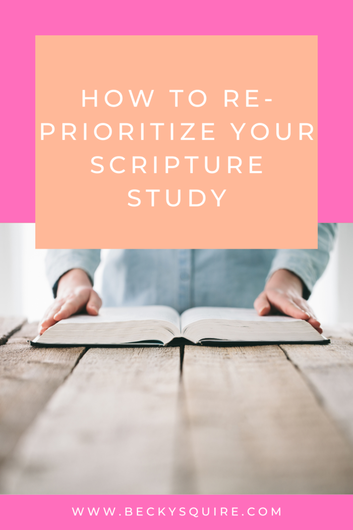 scripture study