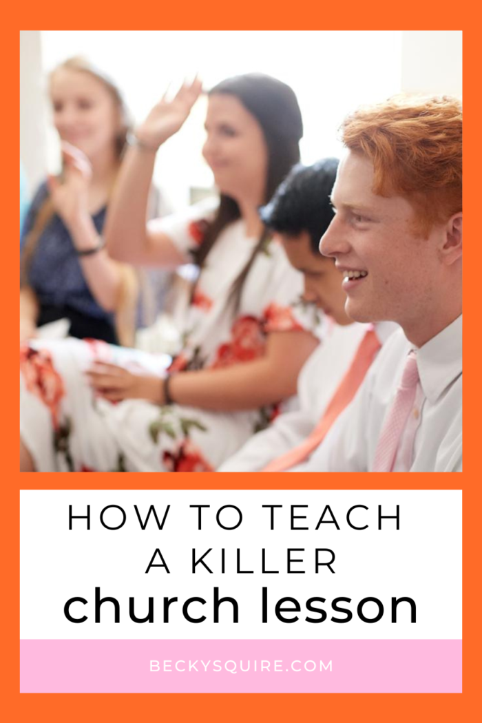 how to teach church lesson